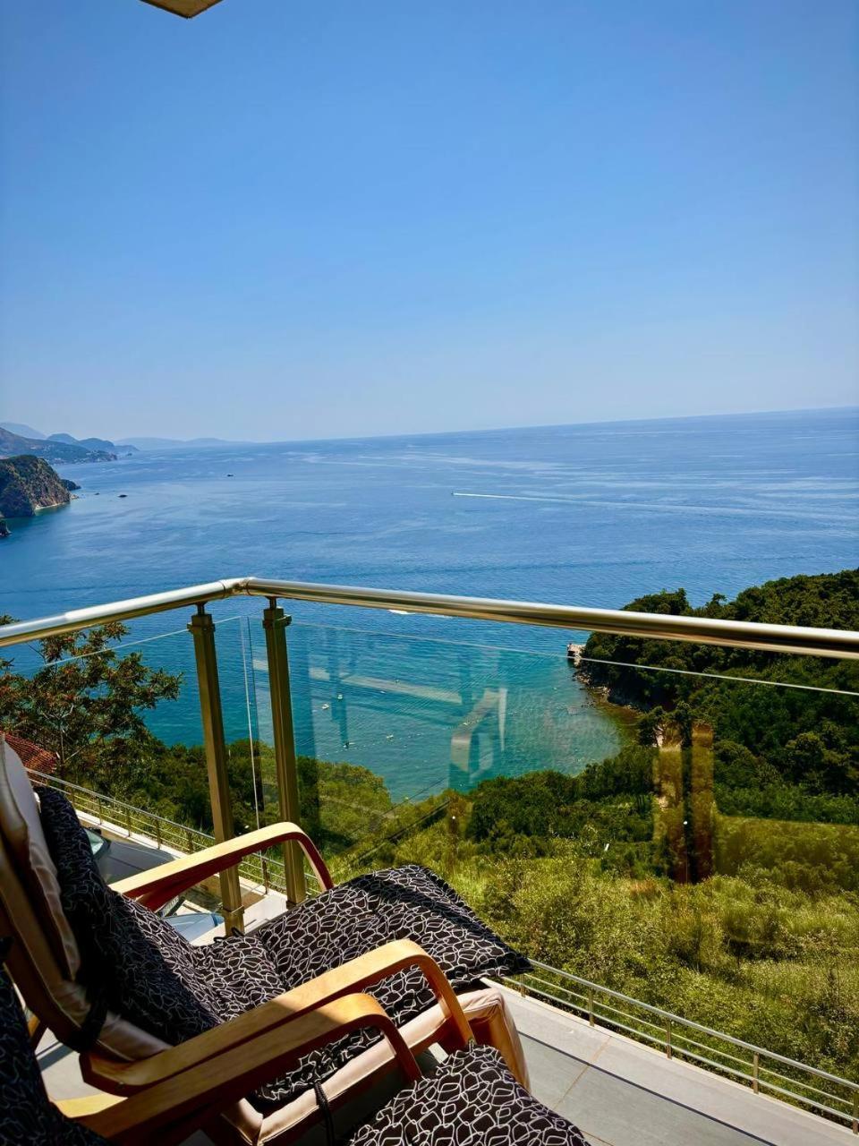 Romantic Hillside Escape Sea View And Infinity Pool * Budva